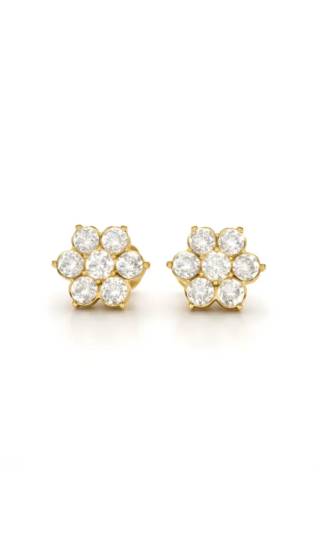 Diamond Ear Rings